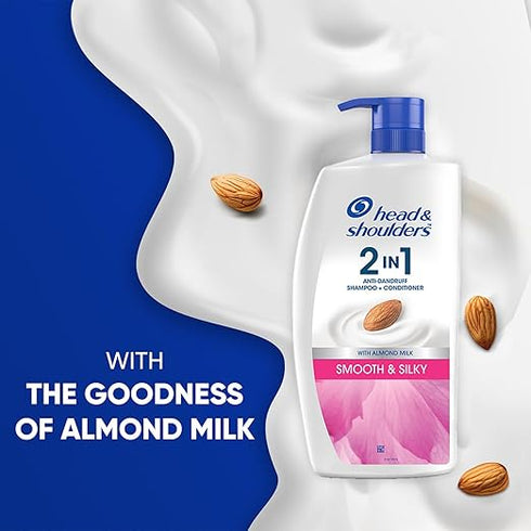 Head & Shoulders 2-in-1 Smooth and Silky Anti Dandruff Shampoo