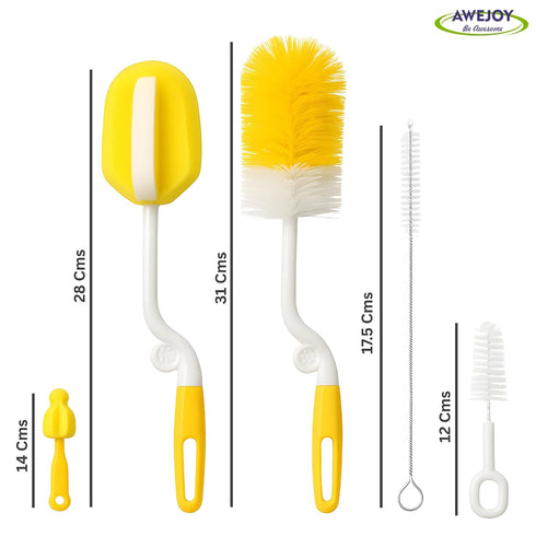 5-In-1 Baby Bottle Cleaning Brush Set