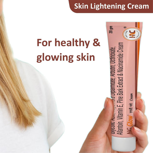 NG Glow Cream - Enriched With Kojic Acid & Glycolic Acid