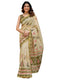 Vasthrlay Womens Printed Unstitched Multicolor Saree