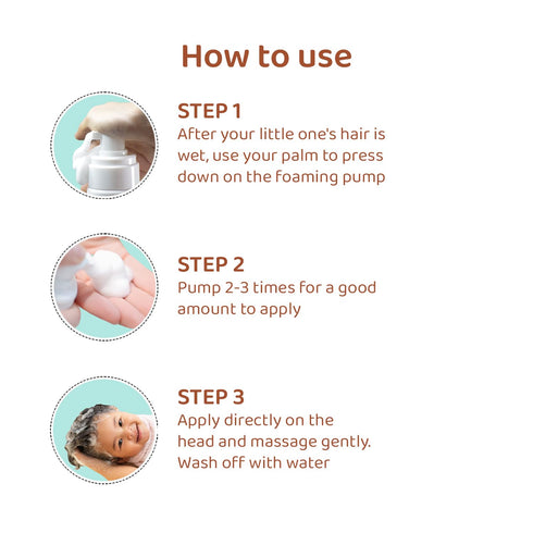 CITTA Tear Free Foaming Baby Shampoo & Baby Body Wash