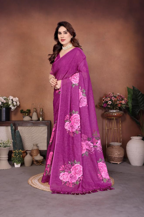 Vasthrlay Elegance Printed Lightweight Festive