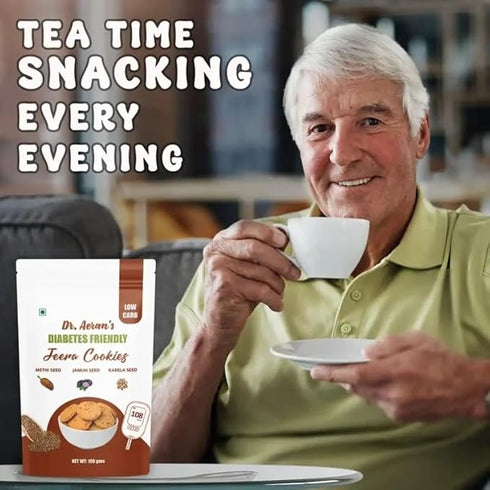 Dr Aeran’s Diabetes Friendly Jeera Cookies 150g