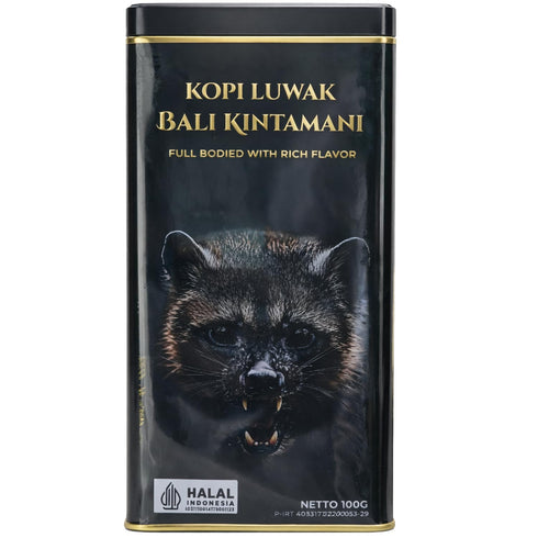 Worcas Kopi Luwak Bali Kintamani Indonesian Coffee 100g