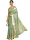 Vasthrlay Kasavu White Saree