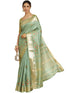 Vasthrlay Kasavu White Saree