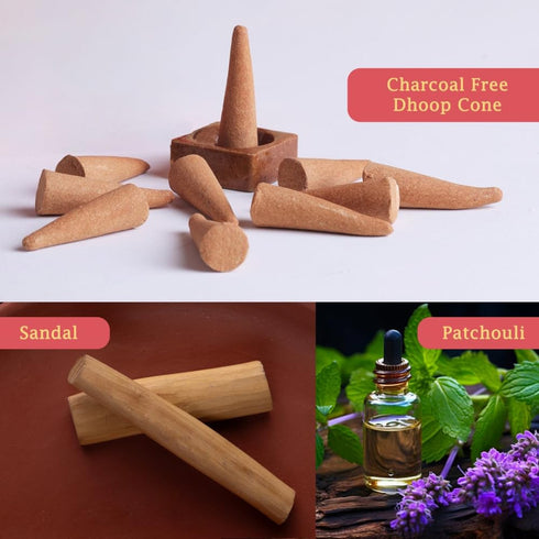 Mangaldeep Temple Premium Bambooless Dhoop Cones