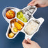 Stainless Steel Divided Meal Plate for Baby