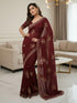 Vasthrlay Georgette Traditional Az Ys Pehenva Brown Rr Ethnic Wear