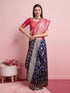 Vasthrlay Banarasi Traditional Unstitched Saree