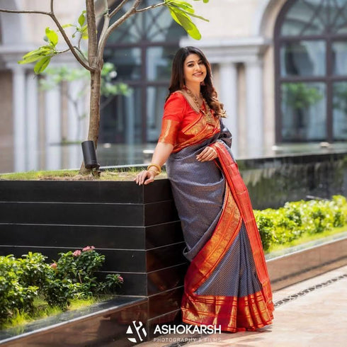 Vasthrlay Kanjivaram Traditional Saree
