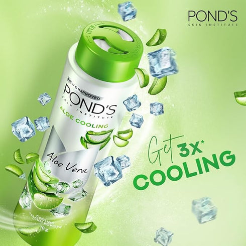 Pond's Cooling Powder with Goodness of Aloe Vera