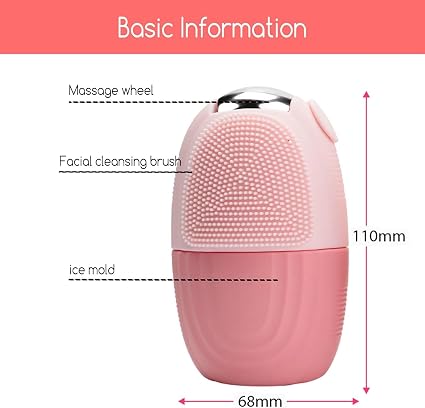 Inovera (Label) Ice Massager for Face - Silicone Reusable Facial Roller