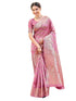 Vasthrlay Banarasi Weaving Mint Saree