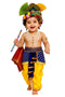 BLU VAPOUR Krishna Dress for Kids, Kanha Costume for Janmashtami, Blue Red & Yellow