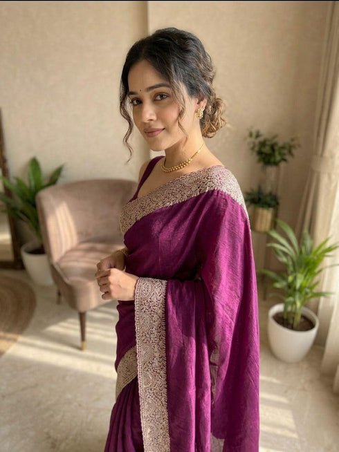 Vasthrlay Embroidery Georgette Unstitched