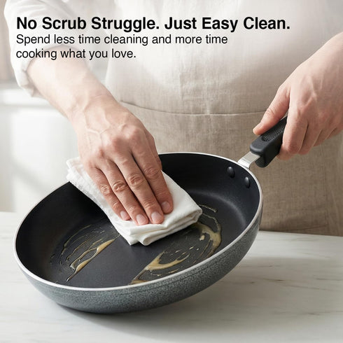Prestige Non-Stick 3 Pc Cookware Set with Stainless Steel Lid