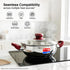 Prestige Stainless Steel 3 Pc Cookware Set with 2 Glass Lids