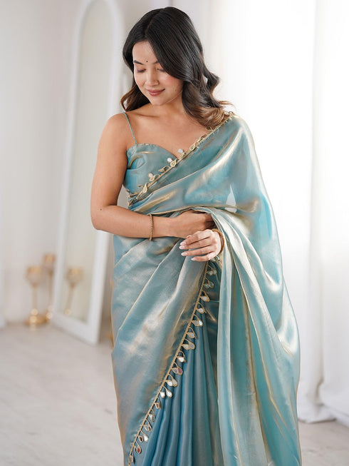 Vasthrlay Mirror Unstitched Rt Ethnic Wear