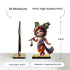 Krishna 2D Miniature Acrylic Statue – 5 Inch