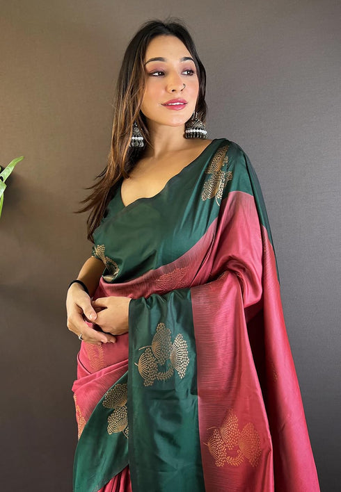 Vasthrlay Kanjivaram Woven Blouse Ethnic Wear