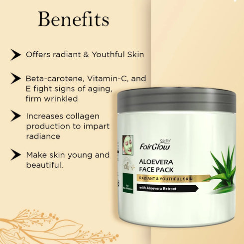 Corlin FairGlow Aloevera Face Pack
