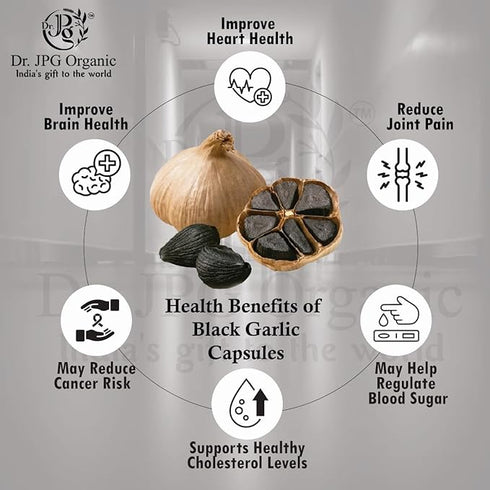 Dr. JPG Organic Black garlic Extract Capsules
