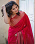 Vasthrlay Kanjivaram Kanchipuram Banarasi Yatri Saree With Blouse Piece