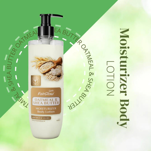 Corlin FairGlow Oatmeal Body & Shea Butter Moisturizer Body Lotion