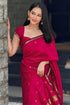 Vasthrlay Banarasi Printed Unstitched Saree