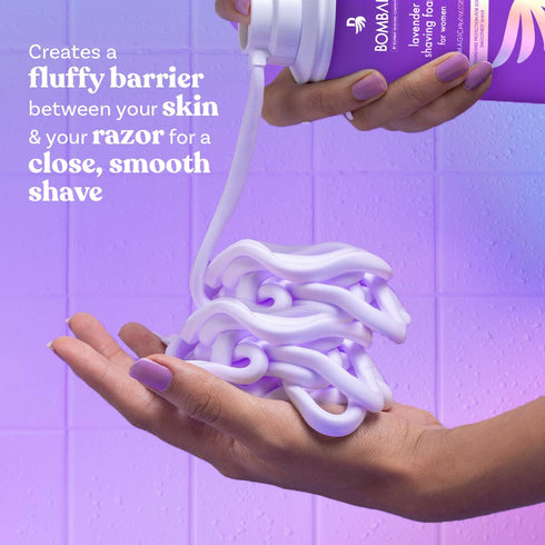 Bombae Lavender Shaving Foam For Women