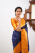 Vasthrlay Banarasi Traditional Unstitched Saree