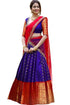 Vasthrlay Traditional Kanjivaram Kanchipuram Weaving Stitched