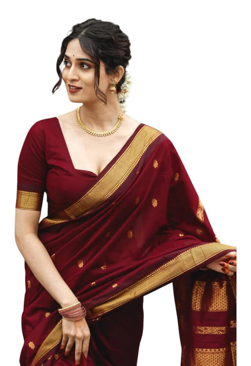 Vasthrlay Kanjivaram Banarasi Wedding Sari Az Ys Shakshi Saree