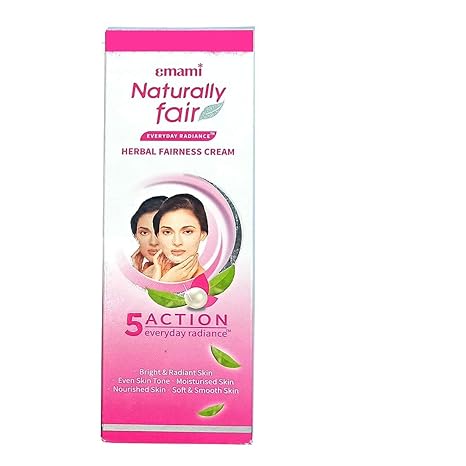 Emami Naturally Fair EVERYDAY RADIANCE Herbal Fairness Cream 50ml