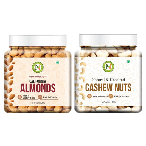 NatureVit Almond & Cashew Nuts Combo