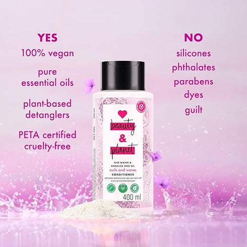 Love Beauty And Planet Rice Water and Angelica Seed Oil Conditioner