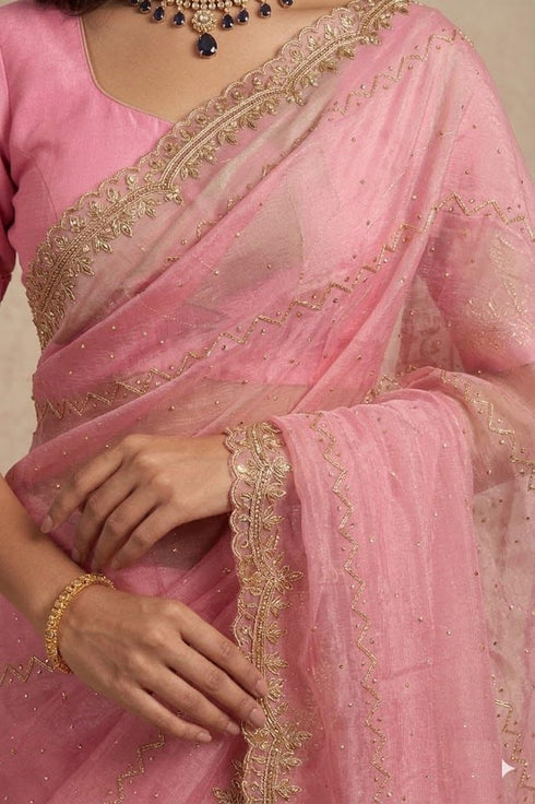 Vasthrlay Embroidered Swarovski Ethnic Wear