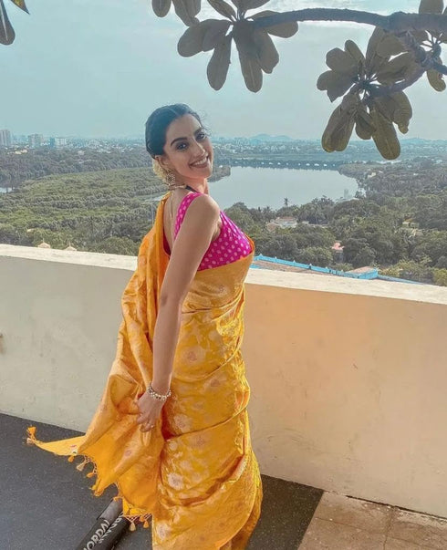 Vasthrlay Kanjivaram Wedding Saree