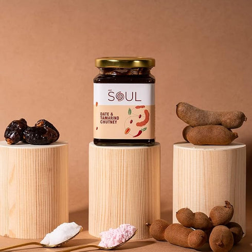 ADF Soul Zesty and Tangy Combo Mixed Pickle and Date | Tamarind Chutney