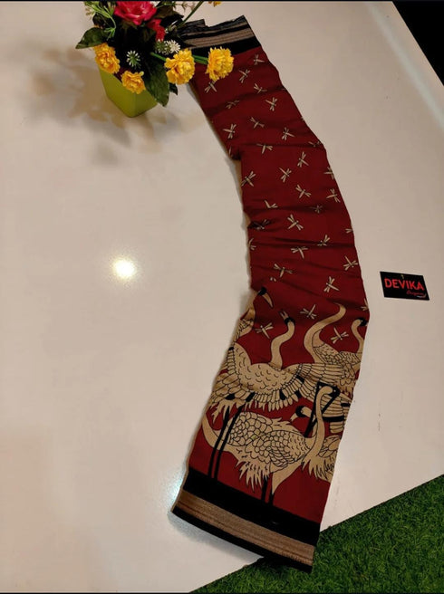 Vasthrlay Printed Lightweight Traditional