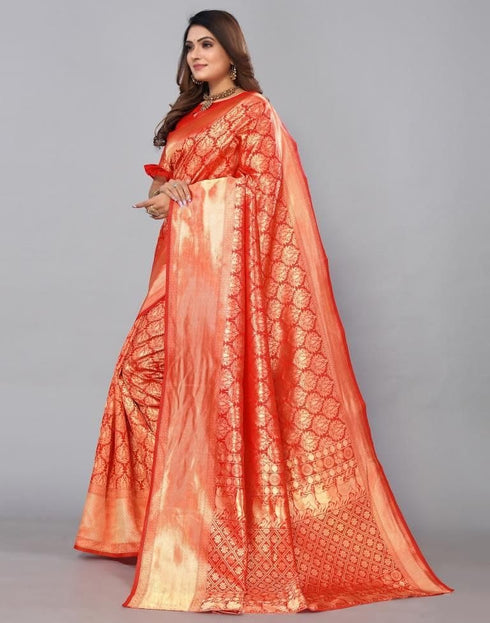 Vasthrlay Banarasi Traditional Saree