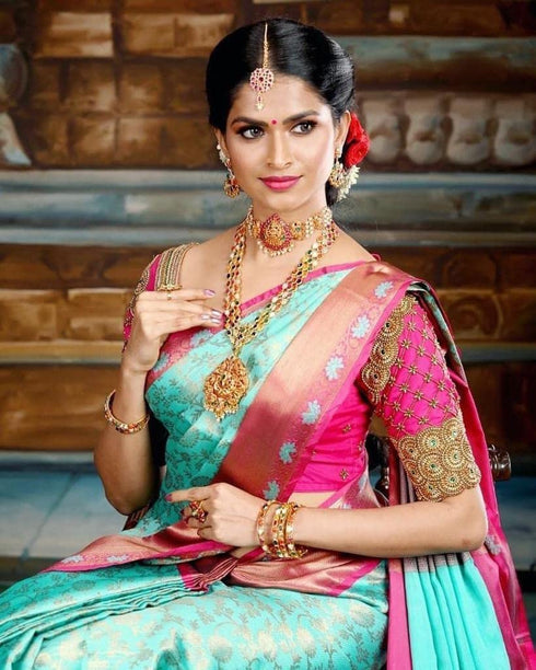 Vasthrlay Kanjivaram Festive Saree
