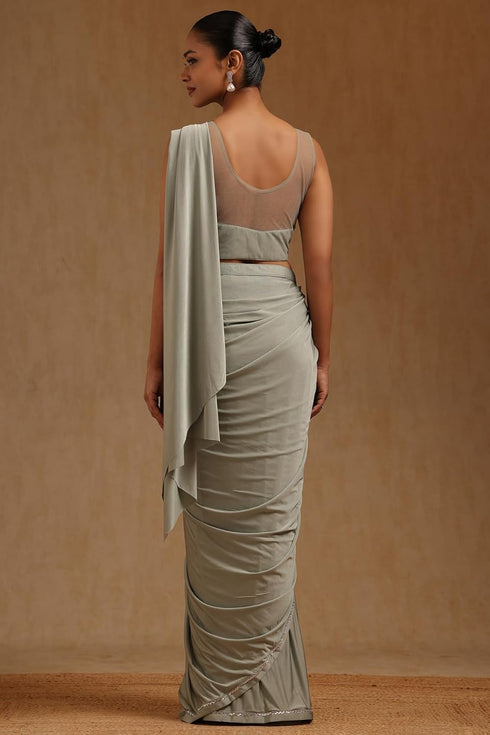 Vasthrlay Olive Spandex Solid