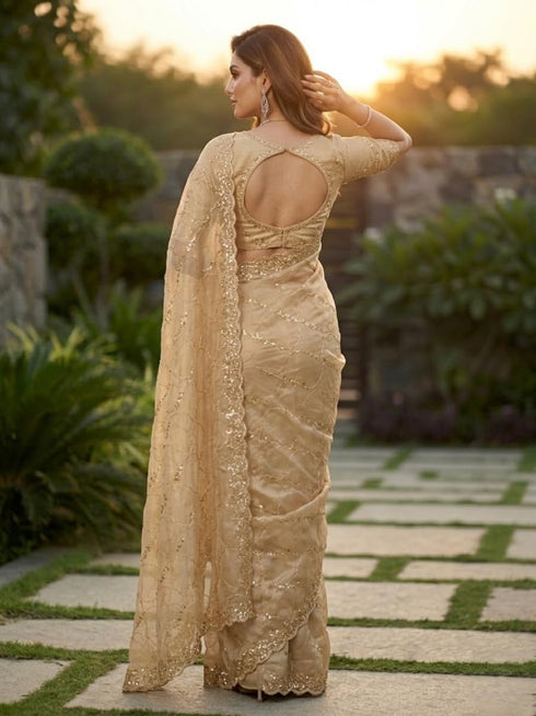 Vasthrlay Embroidery Saree