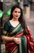 Vasthrlay Kanjivaram Unstitched Material Suitable Az Ys Og Chamkili Parent Maroon Ethnic Wear