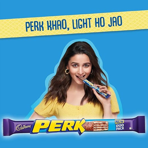 Cadbury Perk Mini Treats Coated Wafer Chocolate - 115g