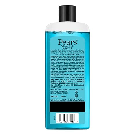 Pears Soft And Fresh Shower Gel 250Ml & Naturale Detoxifying Aloevera Bodywash 250 Ml