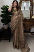 Vasthrlay Cotton Unstitched Lavender Ethnic Wear