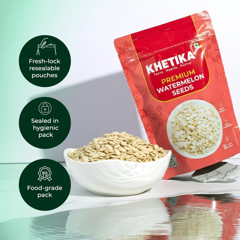 Khetika Watermelon Seeds | Seeds for Eating, Healthy Snacks